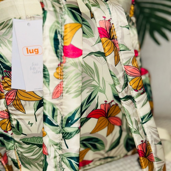 🌺RARE 🌺 LUG Jumper Backpack in Lily Sand - BEAUTIFUL NWT - Picture 5 of 16